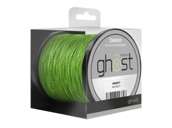 FIR TEXTIL DELPHIN GHOST 8+1/ VERDE 0.23MM 13.6KG 3000M