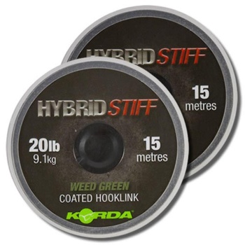 FIR TEXTIL KORDA HIBRID STIFF GRAVEL BROWN 20M/20LBS - Img 2