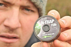 FIR TEXTIL KORDA N-TRAP SOFT COATED GRAVEL 20M 30LBS