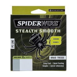 FIR TEXTIL SPIDERWIRE STEALTH X8 0.23MM 300M 23.6KG MOSS GREEN