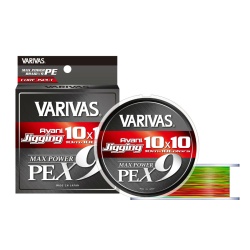 FIR TEXTIL VARIVASS AVANI JIGGING MAX PE X9 200M 0.235MM 39LB MULTICOLOR