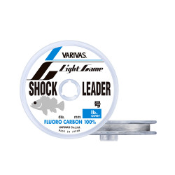 FIR VARIVAS LIGHT GAME SHOCK LEADER FLUOROCARBON 30M 0.165MM 4LB