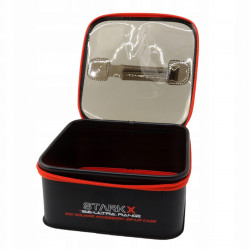 GEANTA ACCESORII NYTRO STARKX L 24X24CM EVA PATRATA CAPAC TRANSPARENT CU FERMOAR