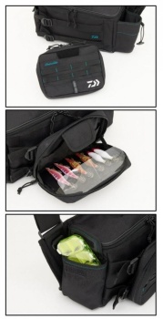 GEANTA UMAR DAIWA NEGRU 11x32x20CM - Img 4