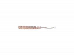 GRUB MUSTAD MUSTAD AJI BALL TAIL 5CM UV CLEAR RED GLITTER 12BUC/PL