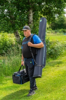 HUSA LANSETE PRESTON COMPETITION XS 4 ROD HOLDALL PENTRU 4 LANSETE + 4 MULINETE 165 CM - Img 7