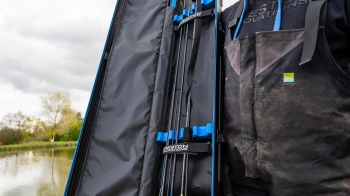 HUSA RIGIDA PRESTON HARDCASE ROD SAFE 4 LANSETE + 4 MULINETE 194X25X14CM - Img 14
