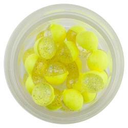 ICRE PASTRAV BERKLEY POWERBAIT POWER CLEAR EGGS CLEAR GREEN-FL. ORANGE