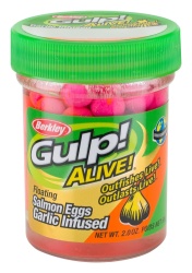 ICRE SOMON BERKLEY GULP ALIVE GARLIC SALMON EGGS SHERBET BLAST