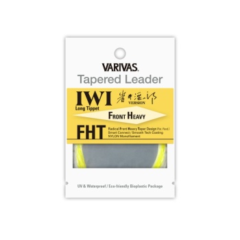 INAINTAS FLY VARIVAS TAPERED LEADER IWI FHT 5X FRONT HEAVY 16ft 0.148mm-0.45mm
