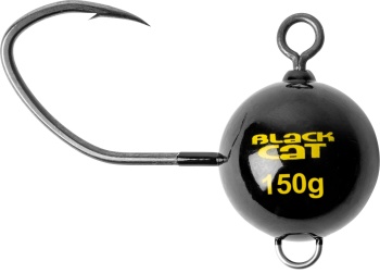 JIG BLACK CAT MEGA FIREBALL BLACK DG 8/0 150G
