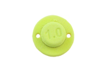 JIG JACKALL DEKA BUNG 1.25CM 1.3G GLOW CHARTREUSE