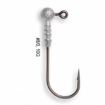 JIG MADCAT GOLF BALL NO.8/0 10GR JIGHEAD NATURAL BULK - Img 4