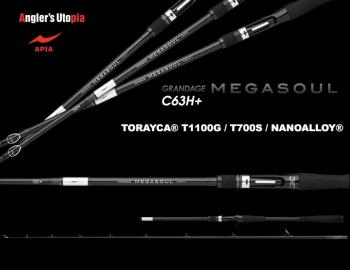 LANSETA APIA GRANDAGE MEGASOUL 63H+ CAST 1.905M MAX 150GR 2BUC