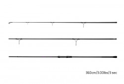 LANSETA CRAP DELPHIN CORSA BLACK CARP 330CM/3.00LBS/2 TRONSOANE