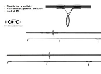 LANSETA DAIWA BLACK WIDOW XT CARP 3.60M / 3.5LBS 2BUC
