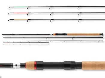 LANSETA DAIWA NINJA X FEEDER 3,60M/220G 3+3TR - Img 3