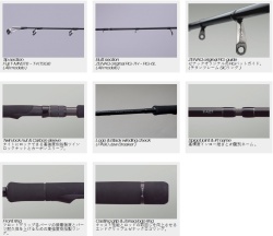 LANSETA ZENAQ PLAISIR ANSWER PA75 RG POWER ARM 228CM 7-25GR 2BUC FUJI TITANIUM TORZITE