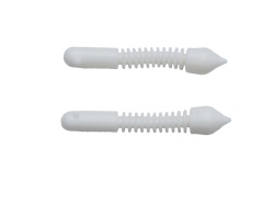 LARVA BERKLEY POWERBAIT POWER PILLAR 55MM MILKY WHITE