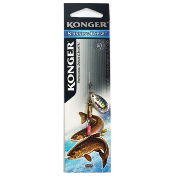 LINGURA ROTATIVA KONGER PALIA NO.1 3.5GR HN93 HOLO GREEN