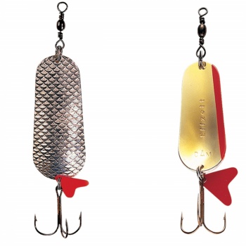 LINGURITA OSCILANTA 22GR 55MM DAM EFFZETT SCALES SPOON SILVER GOLD