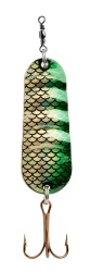 LINGURITA OSCILANTA ABU GARCIA ATOM 7.5CM / 20G GOLD / GREEN FLASH