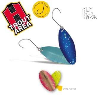 LINGURITA OSCILANTA HERAKLES LDS FAT 2.5gr Culoare 51 Japan Trout