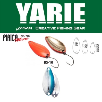 LINGURITA OSCILANTA YARIE JESPA 702 PIRICA MORE 2.2GR CULOARE BS-10 BLUE/SILVER