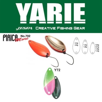 LINGURITA OSCILANTA YARIE JESPA 702 PIRICA MORE 2.6GR CULOARE Y72 GREEN/PINK