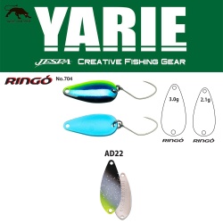 LINGURITA OSCILANTA YARIE JESPA 704 RINGO 3.0GR CULOARE AD22 SABER SILVER
