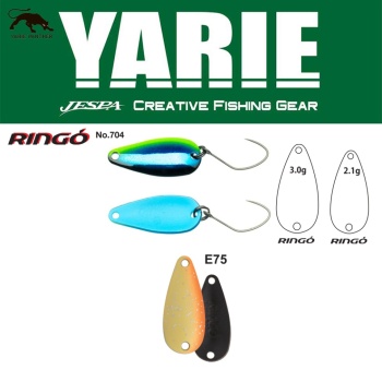 LINGURITA OSCILANTA YARIE JESPA 704 RINGO 3.0GR CULOARE E75 ORANGE PEEL