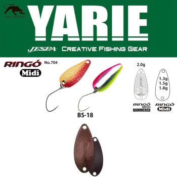 LINGURITA OSCILANTA YARIE JESPA 704 RINGO MIDI 1.8GR CULOARE BS-18 GRADATION R DARK BROWN