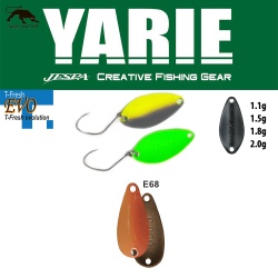 LINGURITA OSCILANTA YARIE JESPA 710T T-FRESH EVO 2.0GR CULOARE E68 CARAMEL GOLD