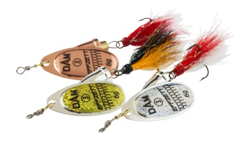 LINGURITA ROTATIVA DAM EXECUTOR DRESSED SPINNER NR.3 6G S RF RED