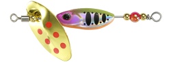 LINGURITA ROTATIVA DUO SPEARHEAD RYUKI SPINNER 3.5G 2CM 3.5GR ANA4076 PINK CLOWN YAMAME
