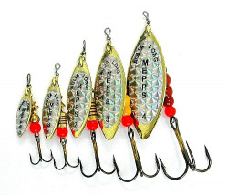 LINGURITA ROTATIVA MEPPS AGLIA LONG RAINBOW GOLD 7,0G .