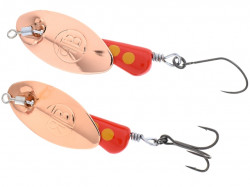 LINGURITA ROTATIVA RTB INLINE SPINNER #1 1.6G #03 SILVER BLADE