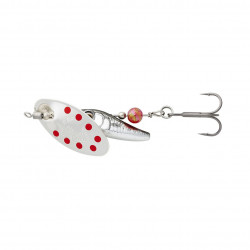 LINGURITA ROTATIVA SAVAGE GEAR SPINNER STICKLEBAIT NR.1 4.5G SINKING DIRTY SILVER RED