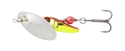 LINGURITA ROTATIVA SAVAGE GEAR SPINNER STICKLEBAIT NR.2 7.3G SINKING SILVER RED YELLOW