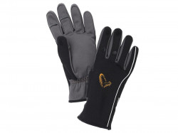 MANUSI SAVAGE GEAR SOFTSHELL WINTER BLACK MAR.XL