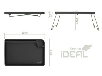 MASUTA PLIABILA PENTRU PESCUIT DELPHIN IDEAL 52X35CM - Img 6