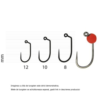 MICRO JIG KAMATSU WORM JIG UL BARBLESS 10BUC/PAC NO 8 - Img 2