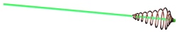 MOMITOR CARP ZOOM SPIRALA CU TIJA LONG CAST 7CM