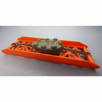 MONTURA CULISANTA GRIPPA CU RIG CRAP NO.9 ORANGE IN-LINE GRIP 113GR - Img 3