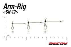 MONTURA DECOY SN-12 ARM RIG NR.4 SNAP NR.4 3BUC/PLIC