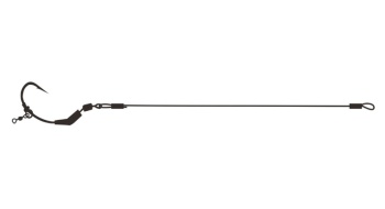 MONTURA JAXON XTR CRAP HAIR RIG FLUOROCARBON #6 25lb 11.3kg 20cm