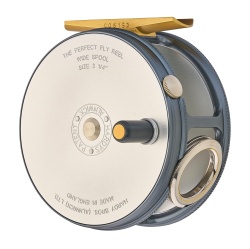 MULINETA MUSCA HARDY 1921 WIDE SPOOL PERFECT RH 3 1/4 REEL