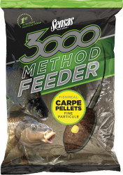 NADA SENSAS 3000 METHOD CARP PELLETS 1KG