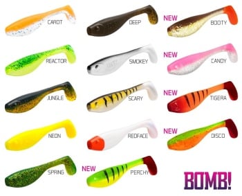 NALUCA SOFT BOMB FATTY / 5BUC 12CM / DISCO
