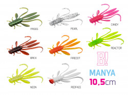 NIMFA DELPHIN MANYA UVS / 5BUC 10.5CM / REDFACE